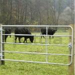Portes de prairie en acier pour Cltures lectriques chevaux
