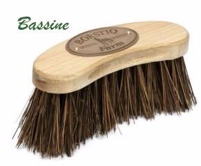  BORSTIQ - Brosse Banane Ergonomique Dos Bois en Fibres Bassine 