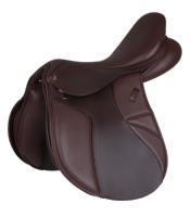 WALDHAUSEN - Selle d'Obstacle  COMFORT en Cuir avec Arcade Modulable