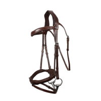 SIGNATURE SPORT by ANTARES - Bridon Jumping à Muserolle Combinée cuir italien