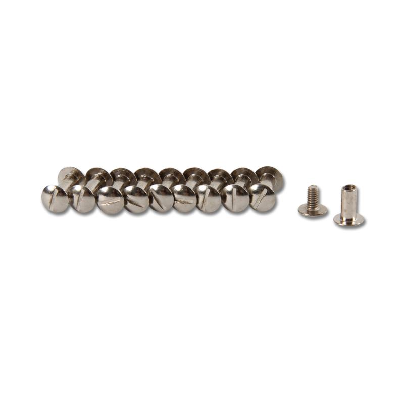 Vis d'Assemblage du Cuir de Sellerie CHICAGO SCREW, Boite de 10