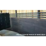 Habillage Caoutchouc Recyclé 17 MM pour Parois de Box, Marcheur, Le M2