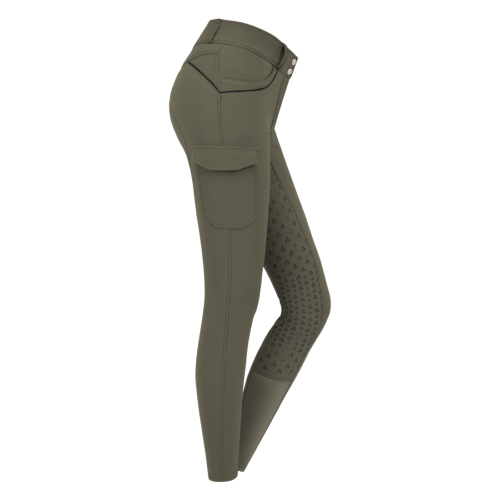 Pantalon d'Equitation FEMME Fond Intégral Silicone GLORIA, ELT PARIS