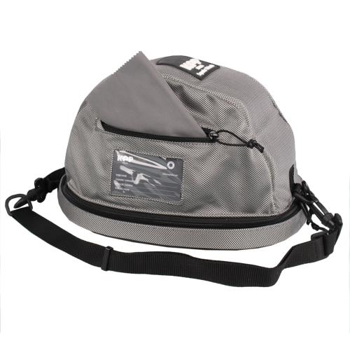 KEP ITALIA - Sac pour Casque en Toile Doublé Velours E-LIGHT GRIS