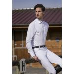 Polo Cavalier Manches Longues avec Col Officiel, EQUITHEME