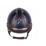 ANTARES - Casque d'Equitation GALAXY à Coque ABS Visière et Détails Cuir 