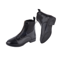 ELT - Boots Equitation en Cuir Lisse et ZIP Avant BOSTON