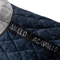 ACAVALLO - Couverture de Box Matelassée 200G avec col polaire 
