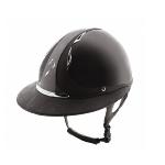 ANTARES - Casque d'Equitation PREMIUM Vernis Visière XL ECLIPSE