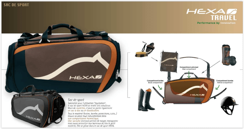 Sac de sport HEXA Deluxe