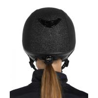 BACK ON TRACK - Casque d'Equitation Strass EQ3 LYNX Anti Impacts Multidirectionnels