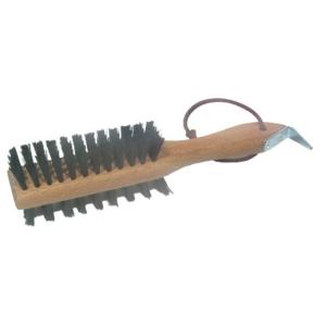 BORSTIQ - Cure Pied avec Brosse Manche en Bois 