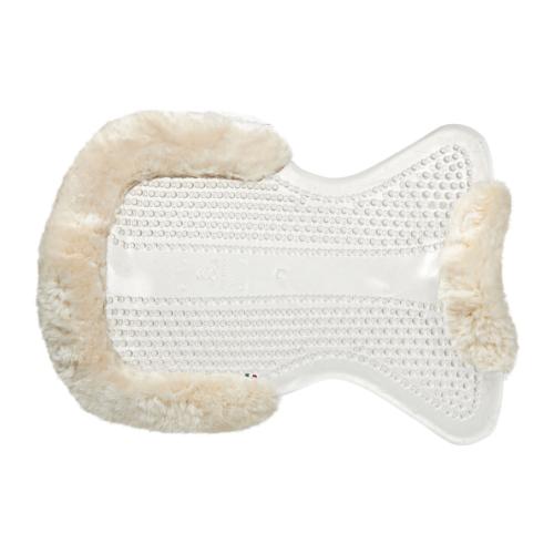 ACAVALLO - Amortisseur de Dos en Gel Bordé Mouton ECO WOOL