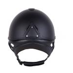 ANTARES - Casque d'Equitation REFERENCE à Coque ABS et Inserts Cuir 