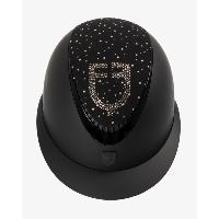 EQUESTRO - Casque d'Equitation Visière large ou courte et paillettes PROXIMA