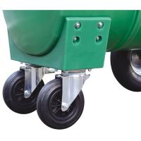 LA GEE - Chariot à Grains 4 Roues Pivotant pour l'Ecurie PRO-FEED 350 L
