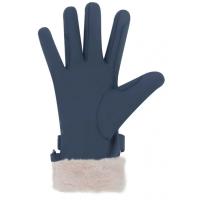 EQUITHEME - Gants Hiver doublés polaire Bordure Mouton VALOIS