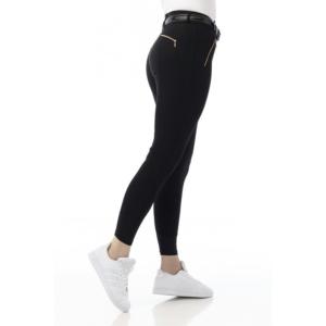 Culotte Cavalière Taille haute KENYA Zip Gold, EQUITHEME