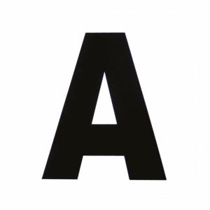 8 Lettres Adhésives pour Carrière Dressage 20 X 40