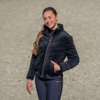 Blouson FEMME Aspect Velours Zip Rosegold CLASSIC , HORKA