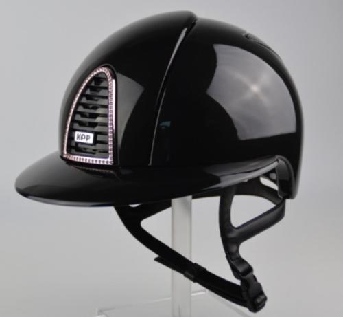 KEP ITALIA -  Casque équitation Cromo 2.0 Shine PADOVA Black EDITION LIMITEE