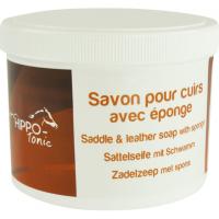 Savon Glycrin pour Cuir avec ponge, 500 ML HIPPOTONIC