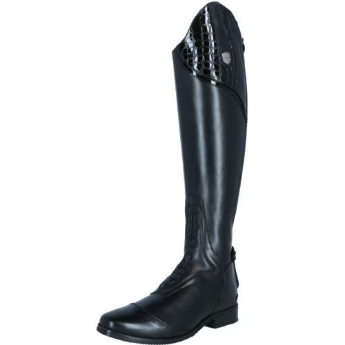 Bottes d'Equitation SOVEREIGN Lux en Cuir Souple Haut Vernis, MOUNTAIN HORSE