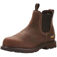 ARIAT - Boots de sécurité cuir nubuck Groundbreaker Pull-On H2O