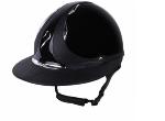 ANTARES - Casque d'Equitation PREMIUM Glossy Visire ECLIPSE Swarowski 