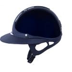 ANTARES - Casque d'Equitation PREMIUM Glossy Visière ECLIPSE Swarowski 