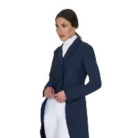 EQUESTRO - Frac de dressage long femme 6 boutons avec strass