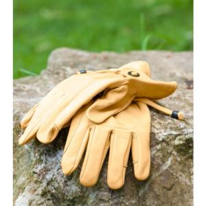 Gants d'Attelage et de Travail à Pied en Cuir, ELT PARIS