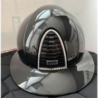 KEP ITALIA -  Casque équitation Cromo 2.0 Shine BOLOGNA Black EDITION LIMITEE