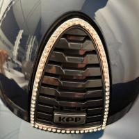 KEP ITALIA -  Casque équitation Cromo 2.0 Shine BOLOGNA Blue EDITION LIMITEE