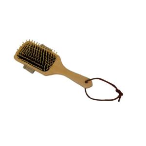 BORSTIQ - Brosse à Crins Grand Modèle avec Picots Bois 