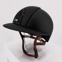 Casque CROMO MATT 2.0 Grande Visière Polo Jugulaire Camel, KEP ITALIA