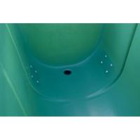 LA GEE - Chariot à Grains 4 Roues Pivotant pour l'Ecurie PRO-FEED 350 L