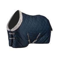 ACAVALLO - Couverture de Box Matelassée 200G avec col polaire 