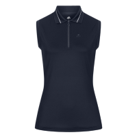 ELT - Polo respirant femme sans manches col zippé PARIS 