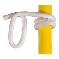 PATURA - Isolateur queue de cochon 10 mm, Pour rubans jusqu 40 mm, les 25