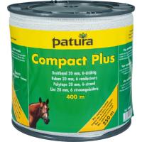 PATURA - Ruban COMPACT PLUS 20MM Pour clture lectrique, L 400M