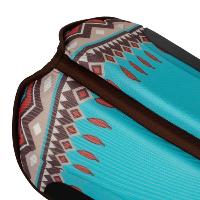 BURIONI - Tapis de Selle WESTERN Barrel en Sympatex respirant