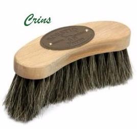  Brosse Banane  Ergonomique Dos Bois en Crins BORSTIQ