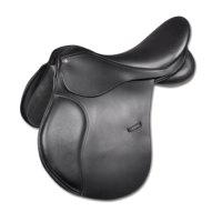 Selle Mixte CONFORT en Cuir Avec Assise SOFT, WALDHAUSEN 