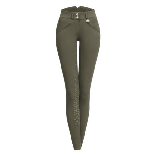 ELT PARIS - Pantalon Taille Haute à Poches Latérales CARGO