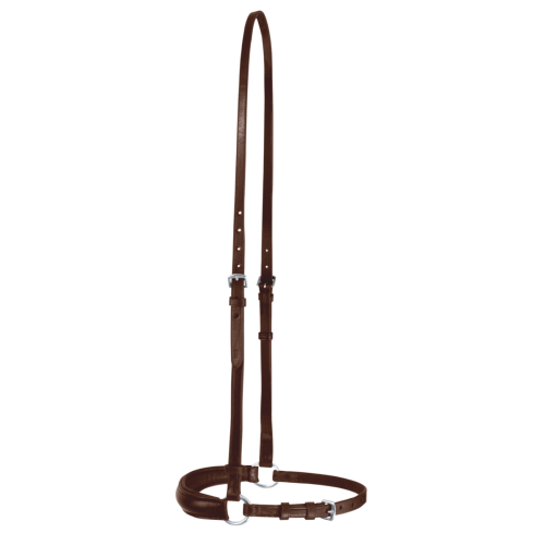 WALDHAUSEN - Muserolle allemande double réglage en cuir S LINE