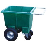 LA GEE - Chariot  Grains 4 Roues Pivotant pour l'Ecurie PRO-FEED 230 L