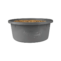 WALDHAUSEN - Bassine à ration de grains ou mash avec couvercle , 2L 