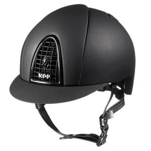 KEP ITALIA - Casque d'Equitation CROMO MATT Visière Noire Standard