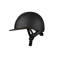 LAMICELL - Casque Equitation à Visière et Jugulaire Brun SYDNEY